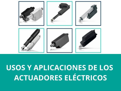 Usos del actuador eléctrico