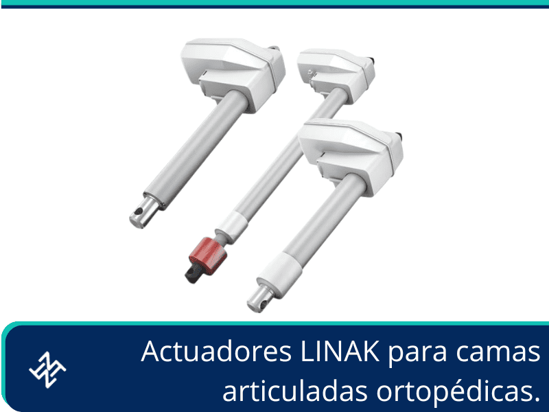 Actuadores LINAK para camas articuladas ortopédicas