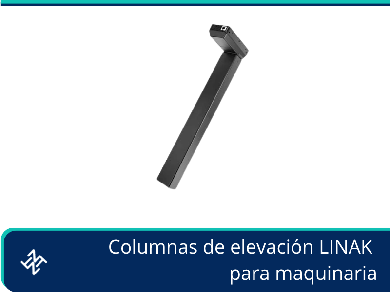 Columnas de elevación LINAK para maquinaria