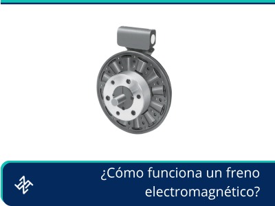 ¿Cómo funciona un freno electromagnético?